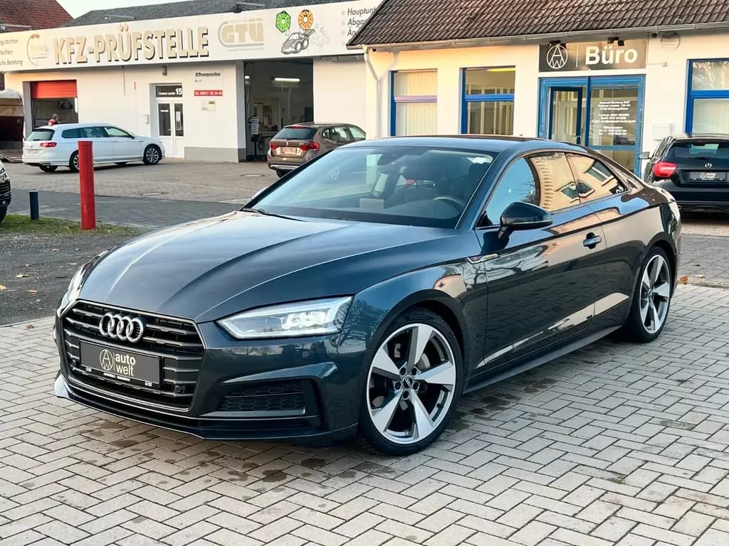 Main__Slider__Photo:Audi A5 Coupe 40 TDI S-Line, LED, Service & TÜV neu 11/2019-0
