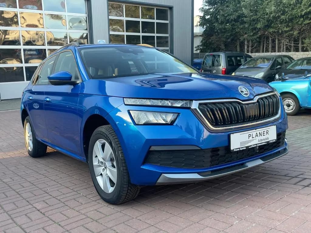 Main__Slider__Photo:Skoda Kamiq Ambition LED DSG APP Service neu 07/2023-0