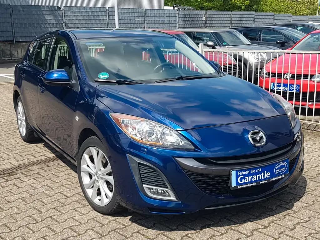 Main__Slider__Photo:Mazda 3 1.6 MZR Edition 125 Sitzheizung PDC Bluetooth 09/2011-0