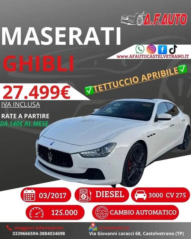 Main__Slider__Photo:Maserati Ghibli V6 Diesel 275 CV 03/2017-0