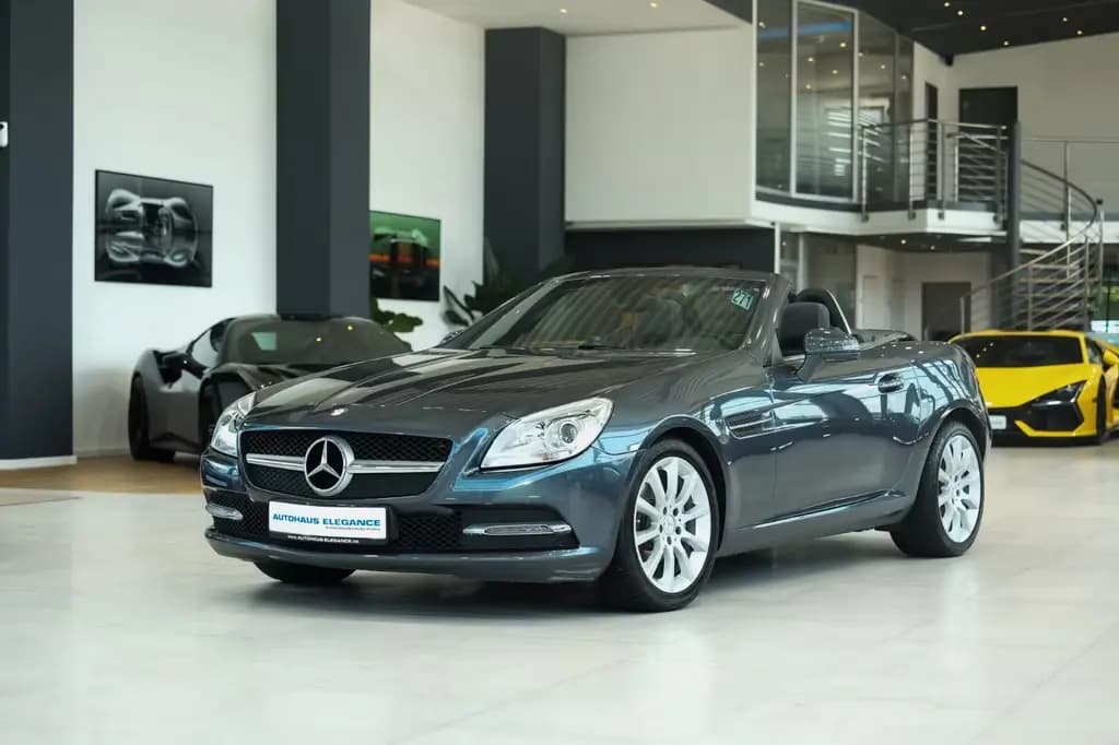 Main__Slider__Photo:Mercedes-Benz SLK 200 Roadster*NAPPA-LEDER*AIRSCARF*NAVI* 01/2013-0