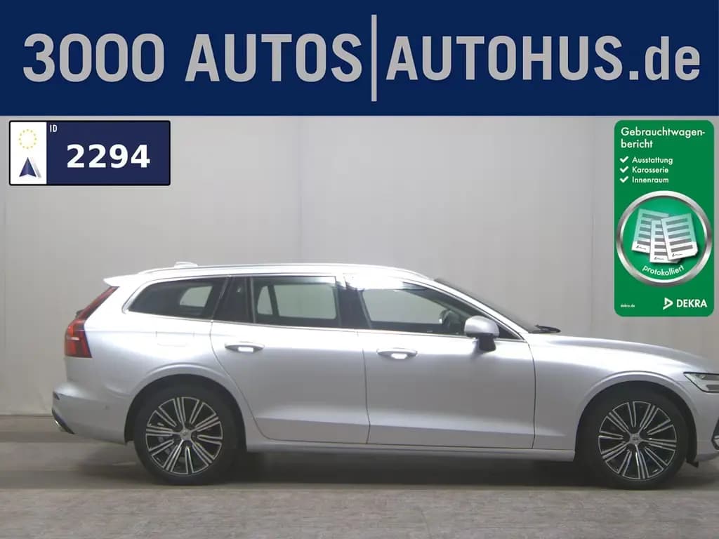 Main__Slider__Photo:Volvo V60 B4 D Inscription Navi LED Leder RFK H-K 360° 03/2022-0