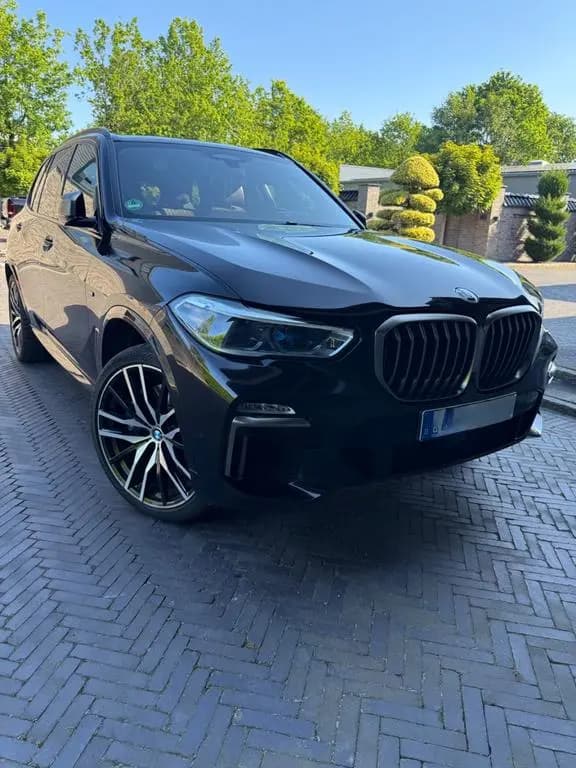 Main__Slider__Photo:BMW X5 M50 M50d, Individual, Rubin Schwarz, Voll !! 07/2019-0