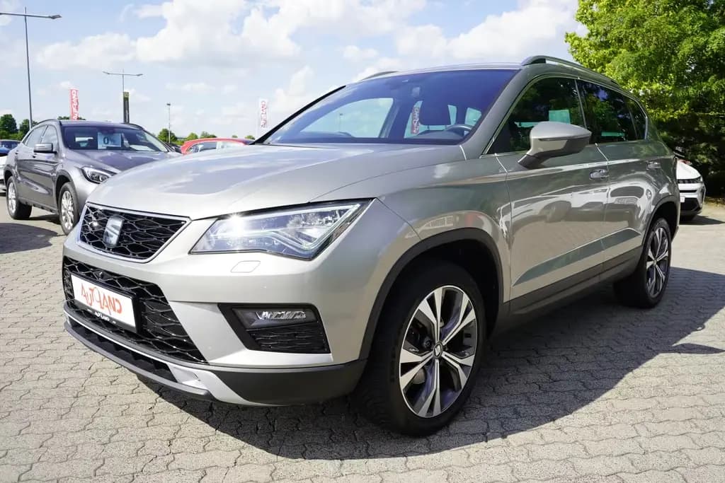 Main__Slider__Photo:Seat Ateca 1.5 Xcellence ACC LED AHK 360° Keyless-Go 01/2019-0