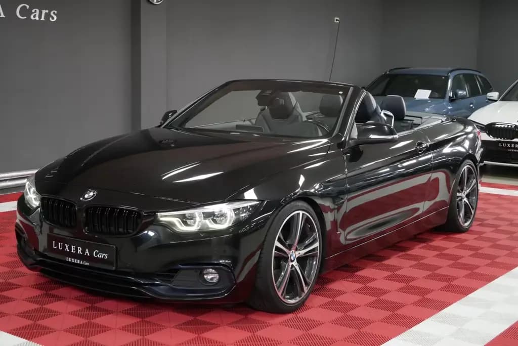 Main__Slider__Photo:BMW 420 i Cabrio Sport Line LED HK HuD AHK 04/2018-0