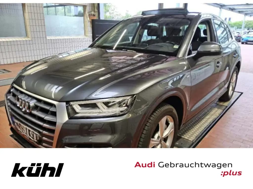 Main__Slider__Photo:Audi Q5 2.0 TDI Q S tronic Design LED/ACC/HuD/Standhz 08/2017-0