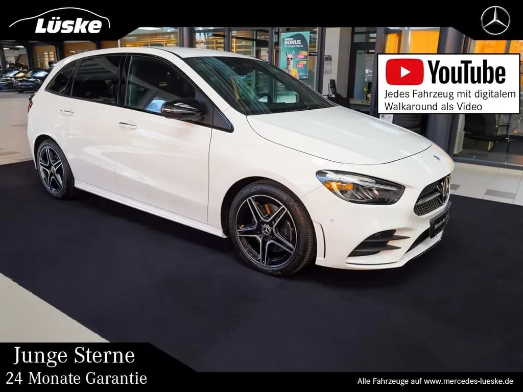 Main__Slider__Photo:Mercedes-Benz B 220 d AMG Line Night 360° AHK Totwinkel DISTRO 01/2025-0