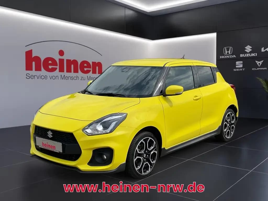 Main__Slider__Photo:Suzuki Swift 1.4 Boosterjet SHVS Sport ACC+LED+Navi+SHZ 03/2023-0