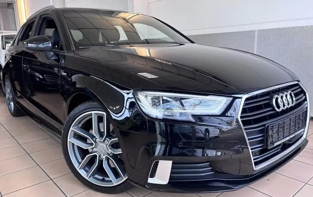 Main__Slider__Photo:Audi A3 2.0 TDI S-Line  LED Virtual AHK Navi DSP 8 Fa 07/2019-0