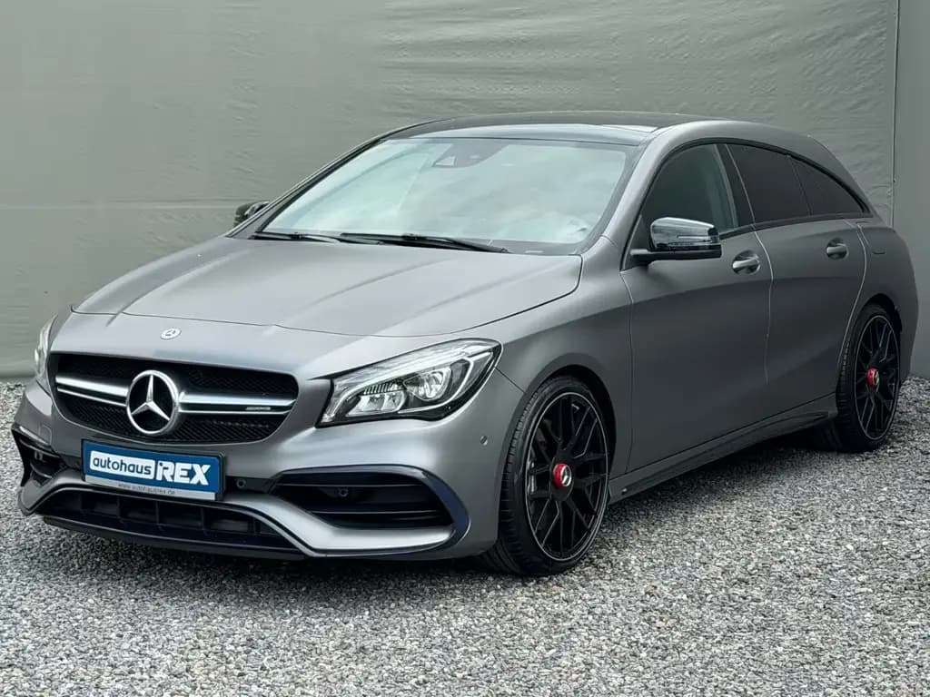 Main__Slider__Photo:Mercedes-Benz CLA Shooting Brake 45 AMG 4Matic PANO ALCANTARA 12/2017-0