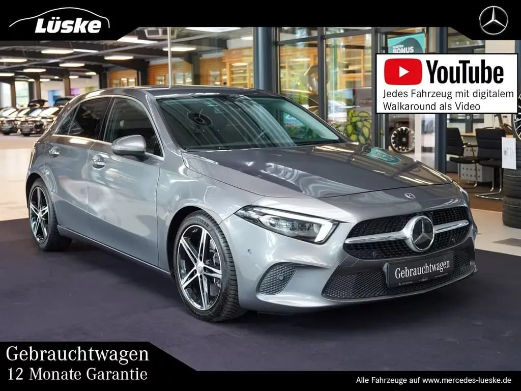 Main__Slider__Photo:Mercedes-Benz A 180 d Progressive Leder Head-up Fahrassist 360 03/2018-0