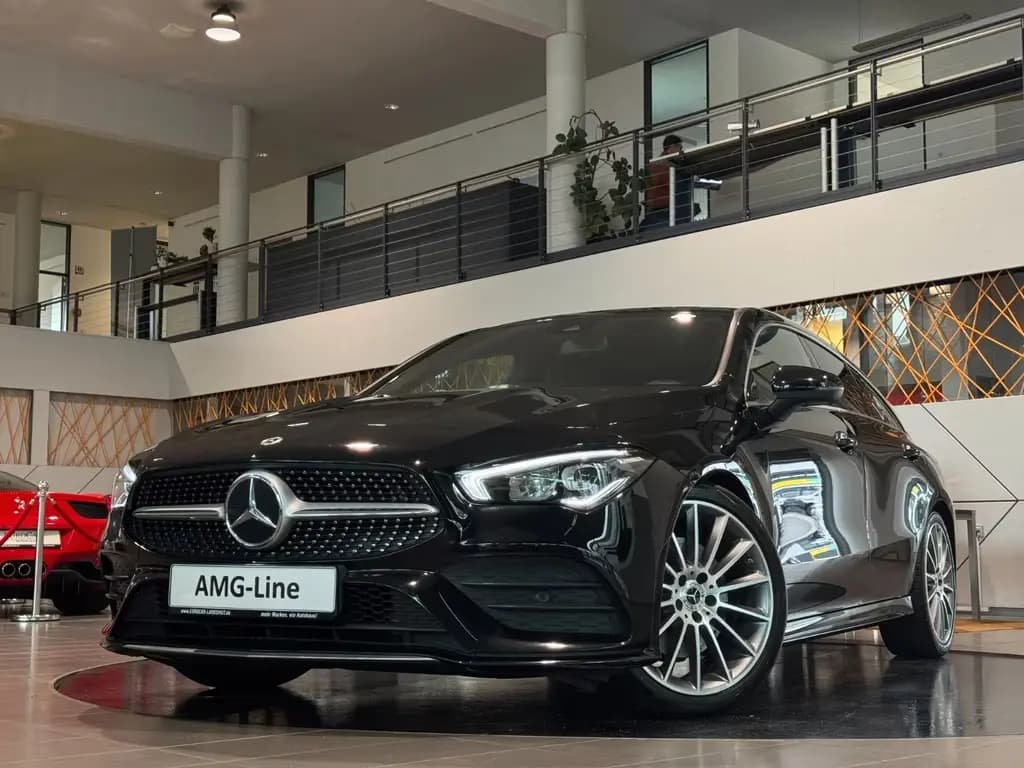 Main__Slider__Photo:Mercedes-Benz CLA 180 Shooting Brake CLA 180d Shooting Brake AMG-Line MBUX LED Shzg 08/2021-0