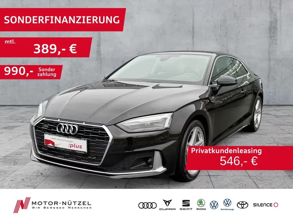 Main__Slider__Photo:Audi A5 Coupé 45 TFSI QU S-TR ADVANCED LED+NAV+SHZ+VC 02/2021-0