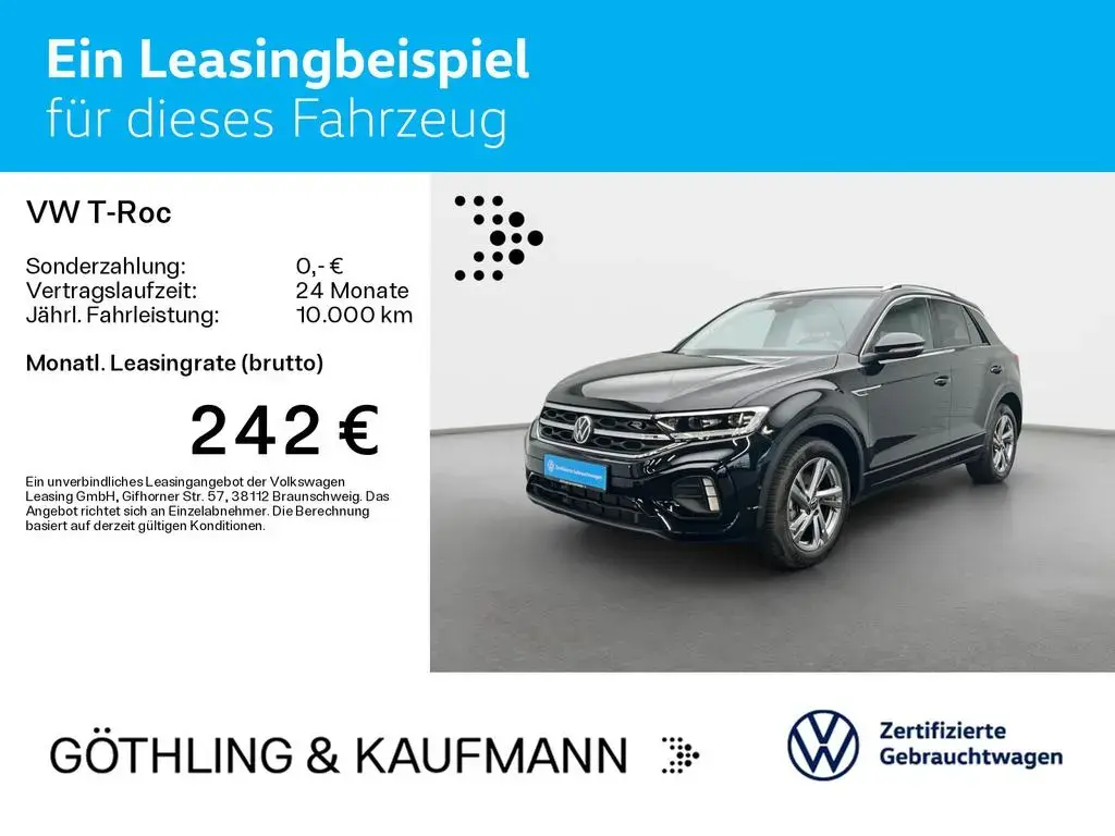 Main__Slider__Photo:Volkswagen T-Roc 1.5 TSI R-Line DSG*NAVI*AHK*LED+*KAM*SHZ*A 09/2025-1