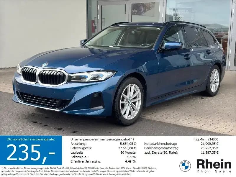 Main__Slider__Photo:BMW 318 i Touring Navi.LED.Hifi.SSGL.Tempo.DriveA.SH 01/2023-0