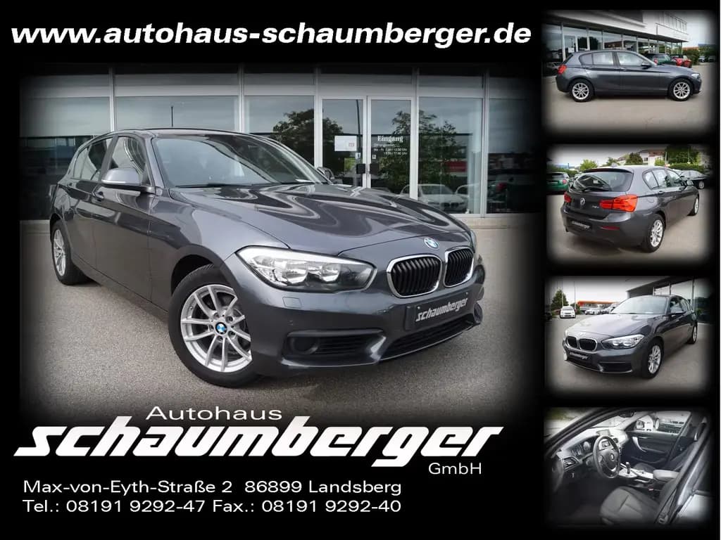 Main__Slider__Photo:BMW 118 d Aut. 5-Türer * Navi * PDC * Sitzhzg. * Alu 01/2018-0
