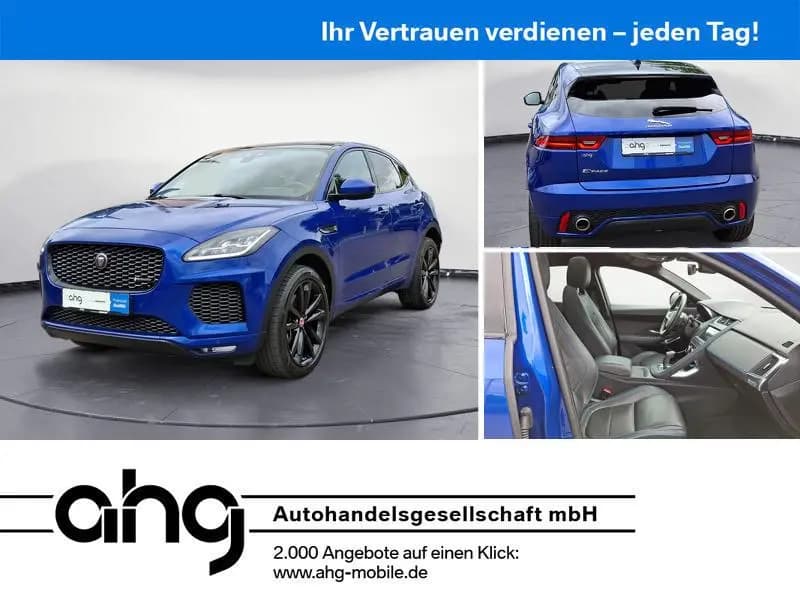 Main__Slider__Photo:Jaguar E-Pace P300 R-DYNAMIC SE 4WD Auto Pano HuD Kamer 12/2018-0