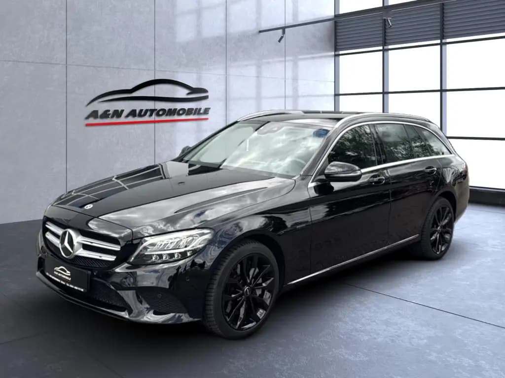 Main__Slider__Photo:Mercedes-Benz C 300 de T Avantgarde BURMESTER+LED+NAVI+AHK 08/2020-0