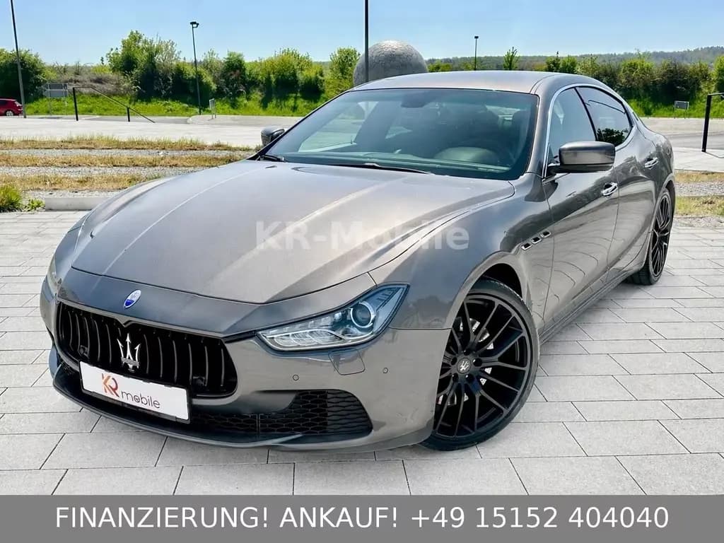 Main__Slider__Photo:Maserati Ghibli /2-Hand/Serviceheft/TÜV/Garantie/COC 12/2015-0