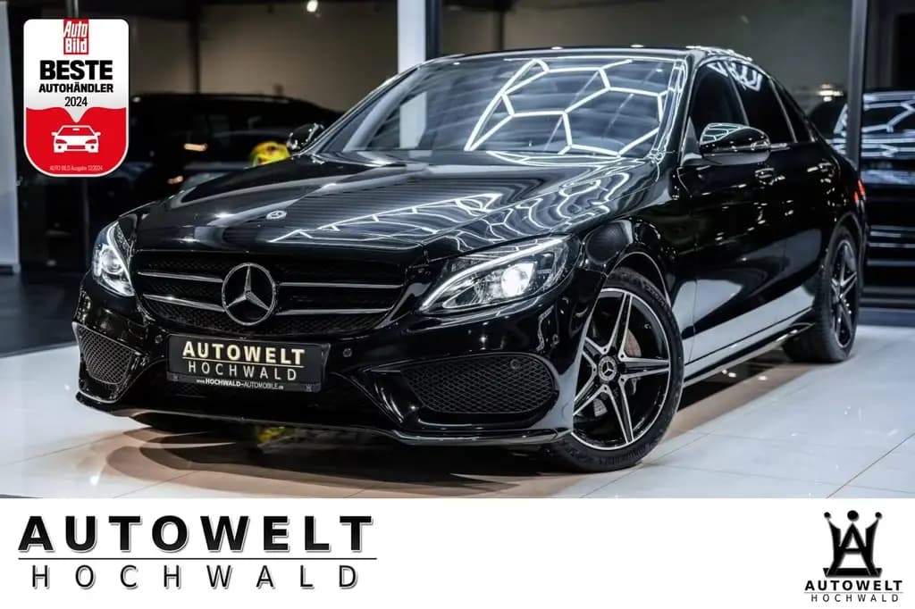 Main__Slider__Photo:Mercedes-Benz C 180 AMG-Line NAVI LED Night RFK Totw. Ambiente 06/2018-0