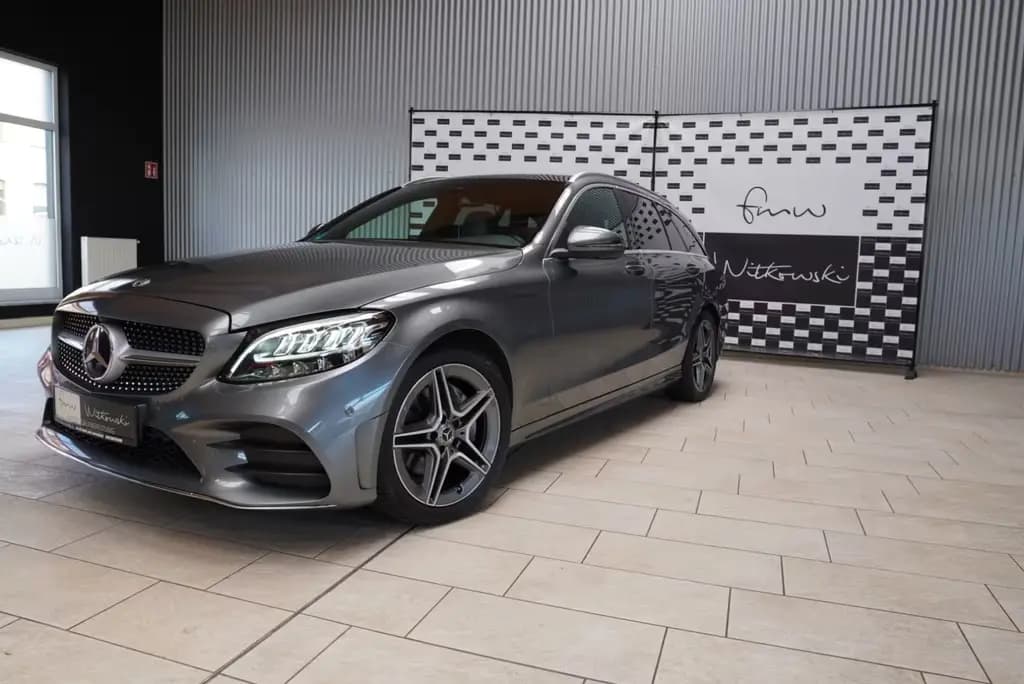 Main__Slider__Photo:Mercedes-Benz C 180 C T-Modell*AMG*ACC*AHK*360*LED*Burmester* 07/2018-0