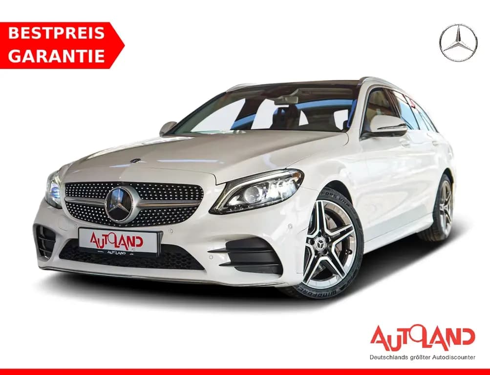 Main__Slider__Photo:Mercedes-Benz C 200 C300 T-Modell d AMG Line LED Navi Totwinkel ACC 10/2020-0