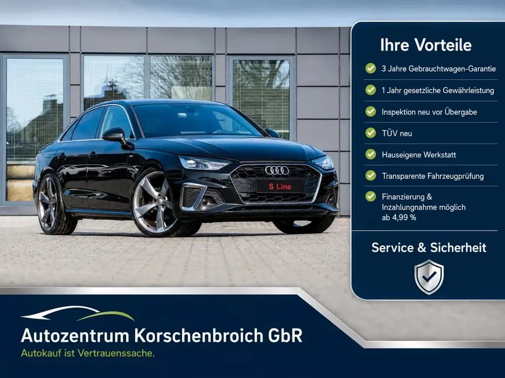 Main__Slider__Photo:Audi A4 Lim. 35 TDI S line MIT 3 JAHREN GARANTIE !!! 01/2022-0