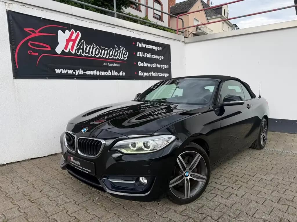 Main__Slider__Photo:BMW 220 Cabrio 220 d Sport Line+XENON+PDC+Automatik 07/2017-0
