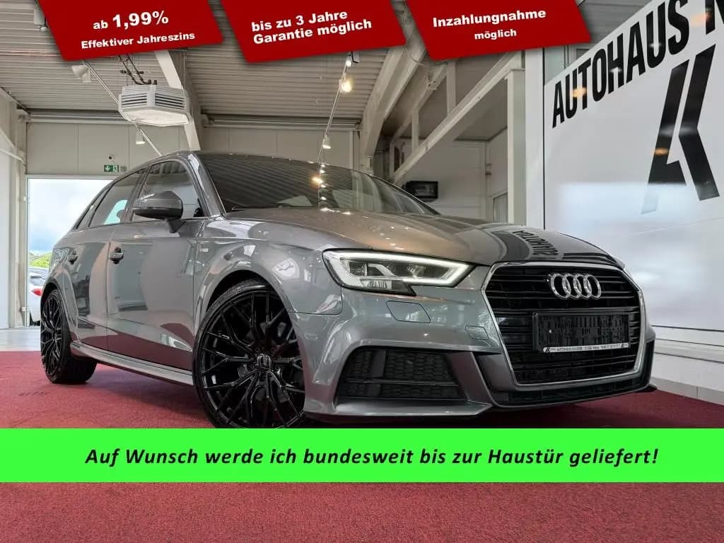 Main__Slider__Photo:Audi A3 40 TFSI Sportback S-Line S tronic *LED*Klima* 06/2019-0
