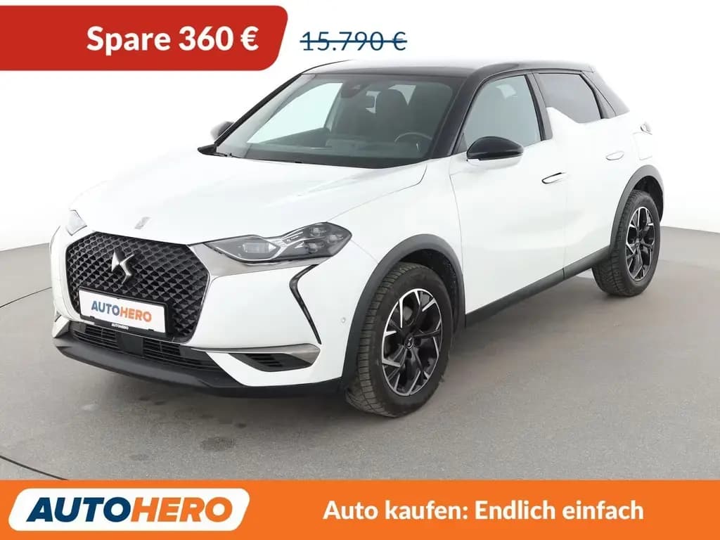 Main__Slider__Photo:DS Automobiles DS3 Crossback 1.5 Blue-HDi So Chic Aut.*NAVI* 02/2021-0