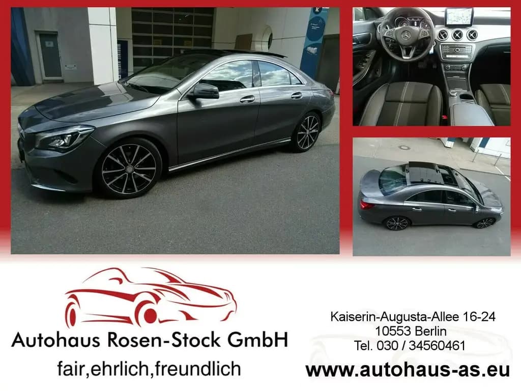 Main__Slider__Photo:Mercedes-Benz CLA 200 Urban Pro 7G-Tronic,AHK,Leder,Panorama 07/2016-0