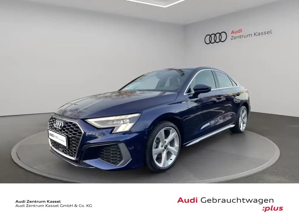 Main__Slider__Photo:Audi A3 Lim. 30 TDI S line Matrix Kam. Alcantara AHK 05/2022-0