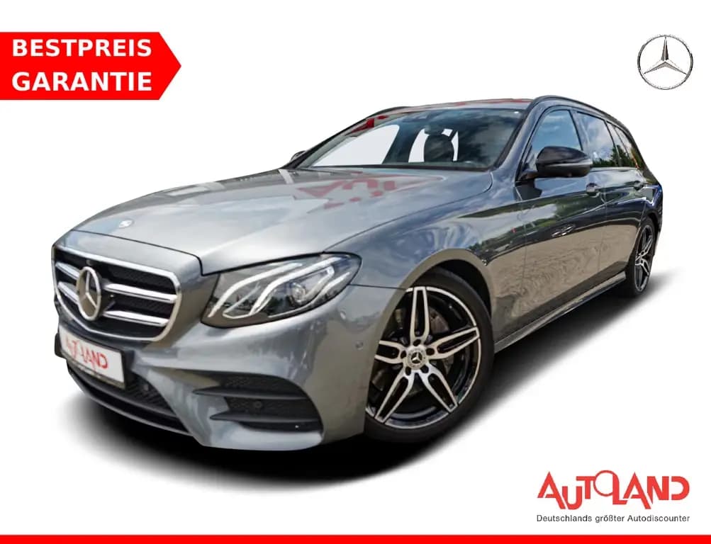 Main__Slider__Photo:Mercedes-Benz E 200 E200 T-Modell AMG Line LED Navi ACC 360° Leder 11/2018-0