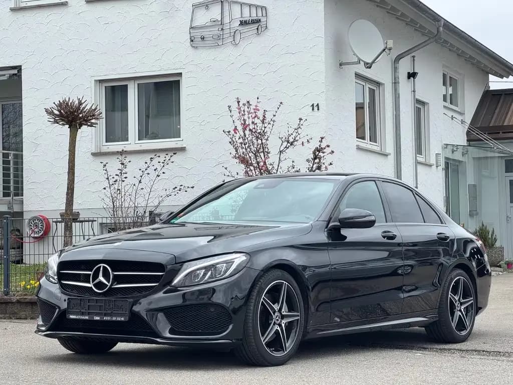 Main__Slider__Photo:Mercedes-Benz C 180 Lim CGI**AMG LINE**GARANTIE* 09/2016-0