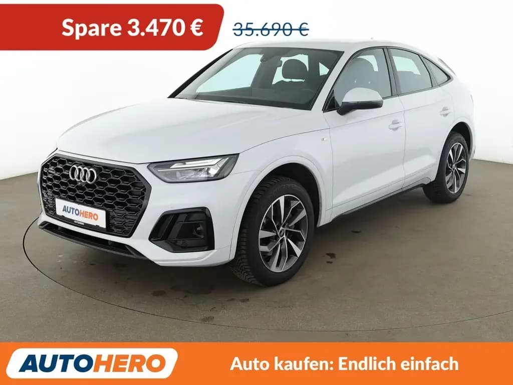 Main__Slider__Photo:Audi Q5 Sportback 40 TDI Mild-Hybrid quattro S line 07/2021-0