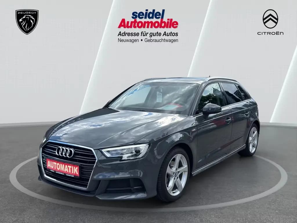 Main__Slider__Photo:Audi A3 Sportback 1.5 TFSI 35 sport Automatik S-Line 08/2019-0