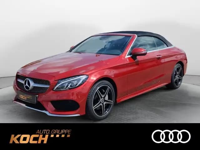 Main__Slider__Photo:Mercedes-Benz C 200 Cabrio 4Matic, AMG-Line, Navi, Kopfraumhei 06/2017-0