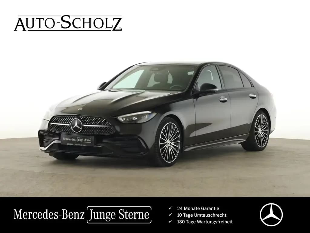 Main__Slider__Photo:Mercedes-Benz C 300 AMG+NIGHT+PANO+360°+BURMESTER+MEMORY+AMBI+ 07/2024-0