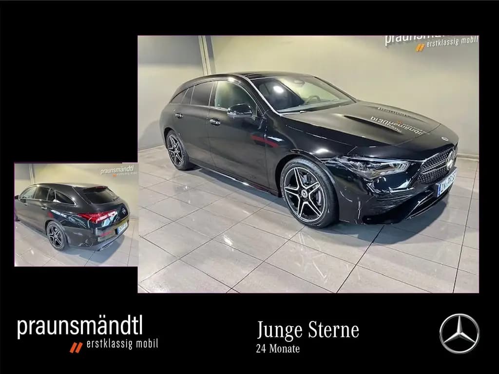 Main__Slider__Photo:Mercedes-Benz CLA 180 Shooting Brake CLA 180 SB AMG Night Edition Pano/StdHG/Dist/Tot 07/2025-0