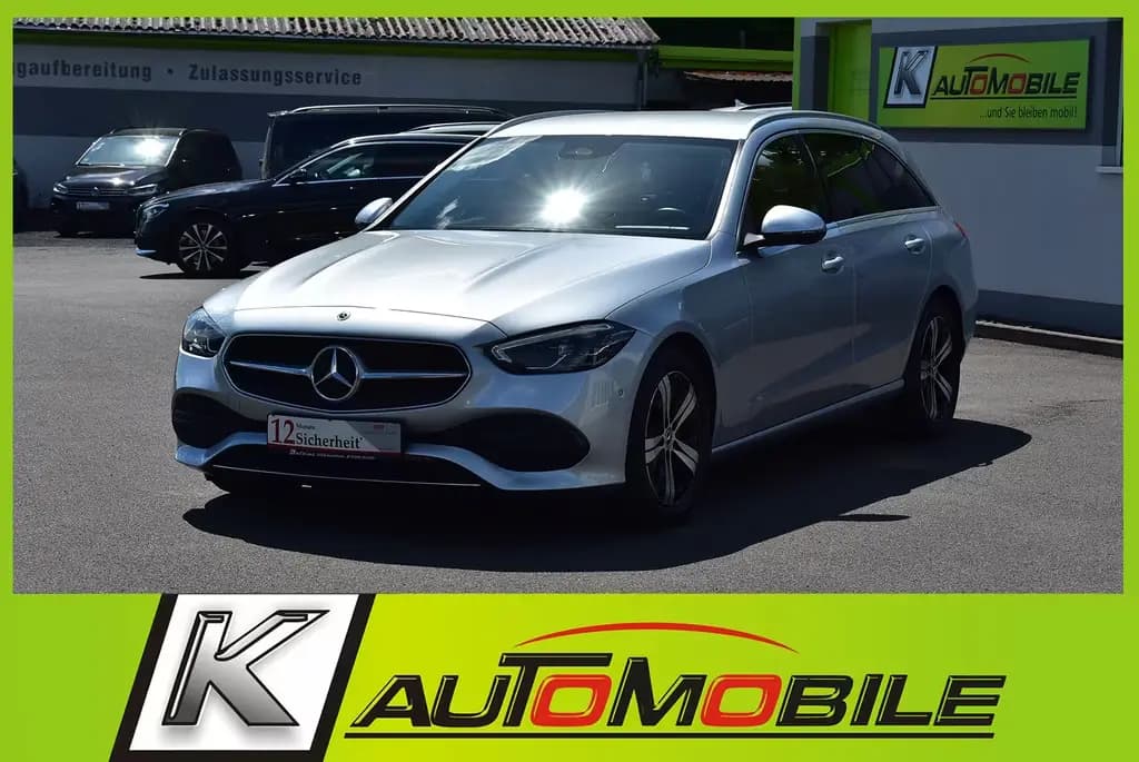 Main__Slider__Photo:Mercedes-Benz C 220 d T Avantgarde LED+Teilleder+Kamera+Navi 12/2023-0