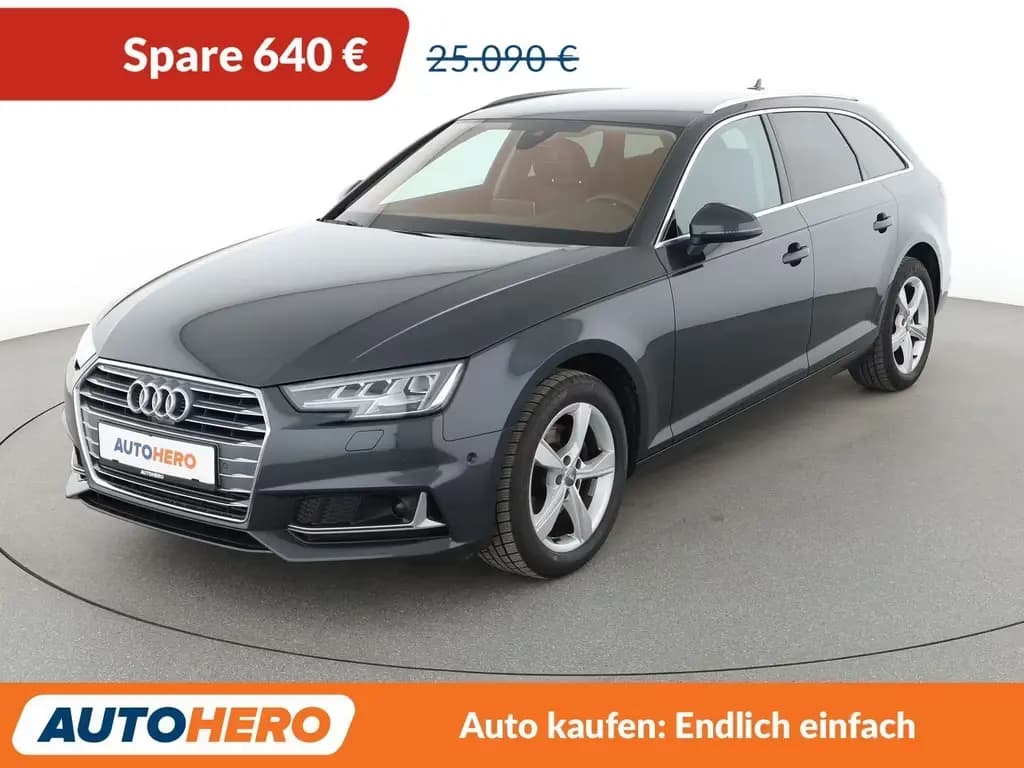 Main__Slider__Photo:Audi A4 40 TFSI Sport Aut.*MATRIX*ACC*360*PDC*PLA*SHZ 04/2019-0