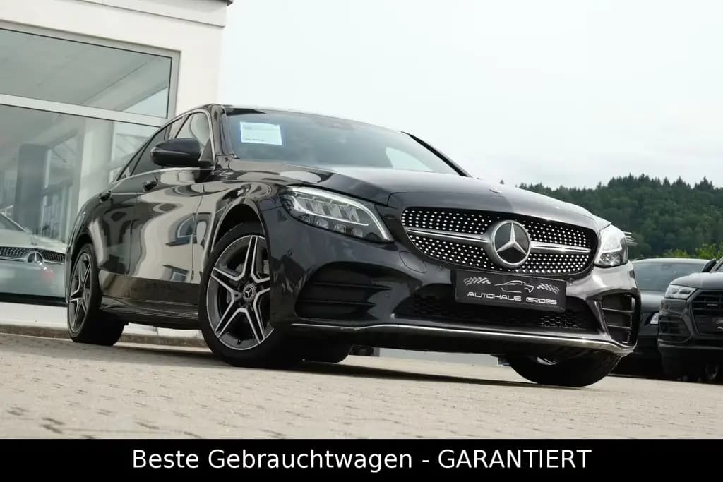 Main__Slider__Photo:Mercedes-Benz C 220 d 4MATIC "3x AMG-Line"SPUR"LED"CAM"AHK" 03/2020-0