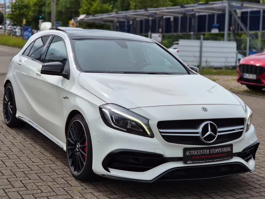 Main__Slider__Photo:Mercedes-Benz A 45 AMG A45 AMG 4Matic/Pano/Navi/PDC/Garantie/19*Zoll 05/2017-0