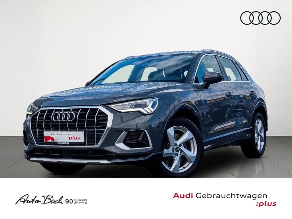 Main__Slider__Photo:Audi Q3 advanced 40TDI qu. Stronic Navi LED GRA EPH 04/2022-0