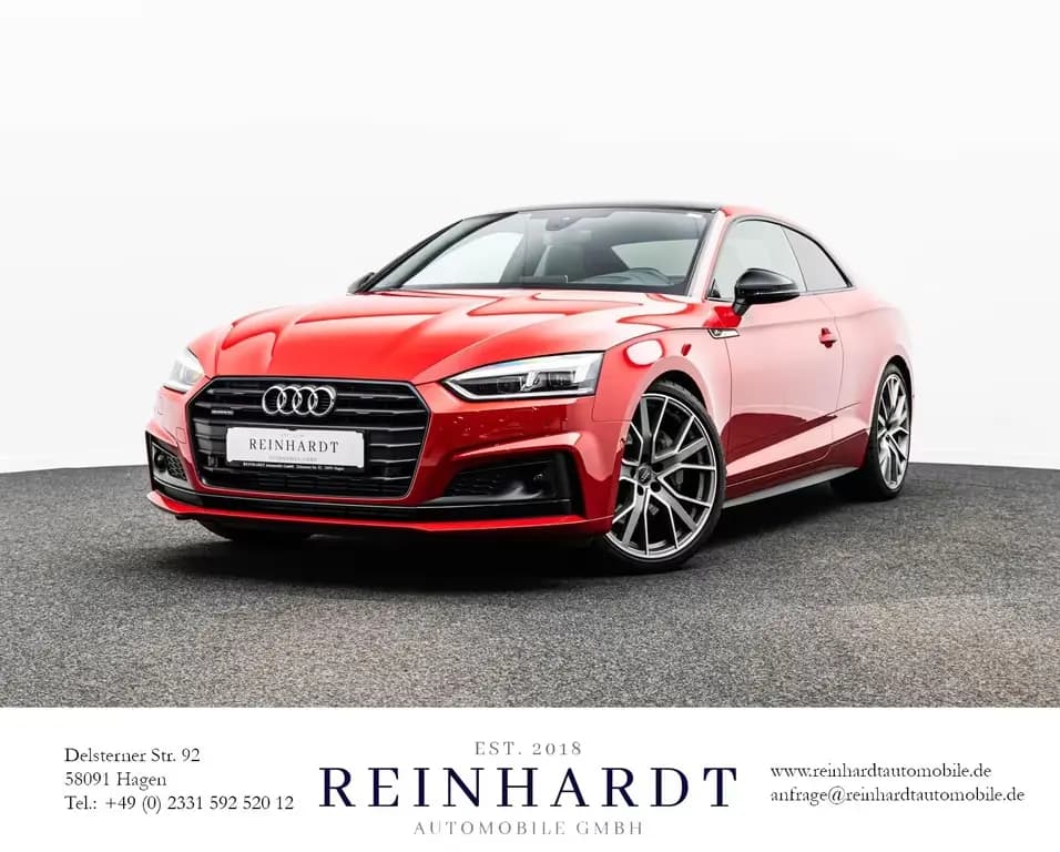 Main__Slider__Photo:Audi A5 COUPE 45TFSi Q 2x S LINE ACC/HuD/PANO/S-SITZE 08/2019-0
