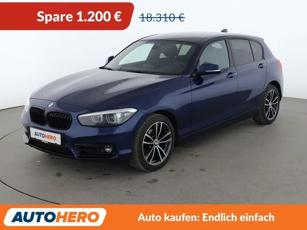 Main__Slider__Photo:BMW 118 i Edition Sport Line Shadow Aut*NAVI*LED*PDC* 08/2018-0