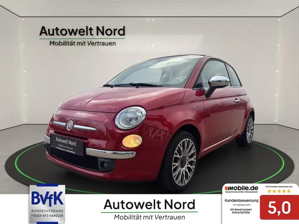 Main__Slider__Photo:Fiat 500C Lounge~el.Cabriole~ABS~ESP~KLIMA~PDC~ALU~WI 09/2009-0