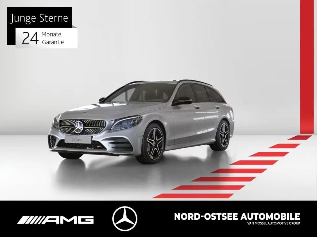 Main__Slider__Photo:Mercedes-Benz C 180 T AMG STANDHZ NIGHT DISTRO 360° KAMERA 9G 09/2020-0
