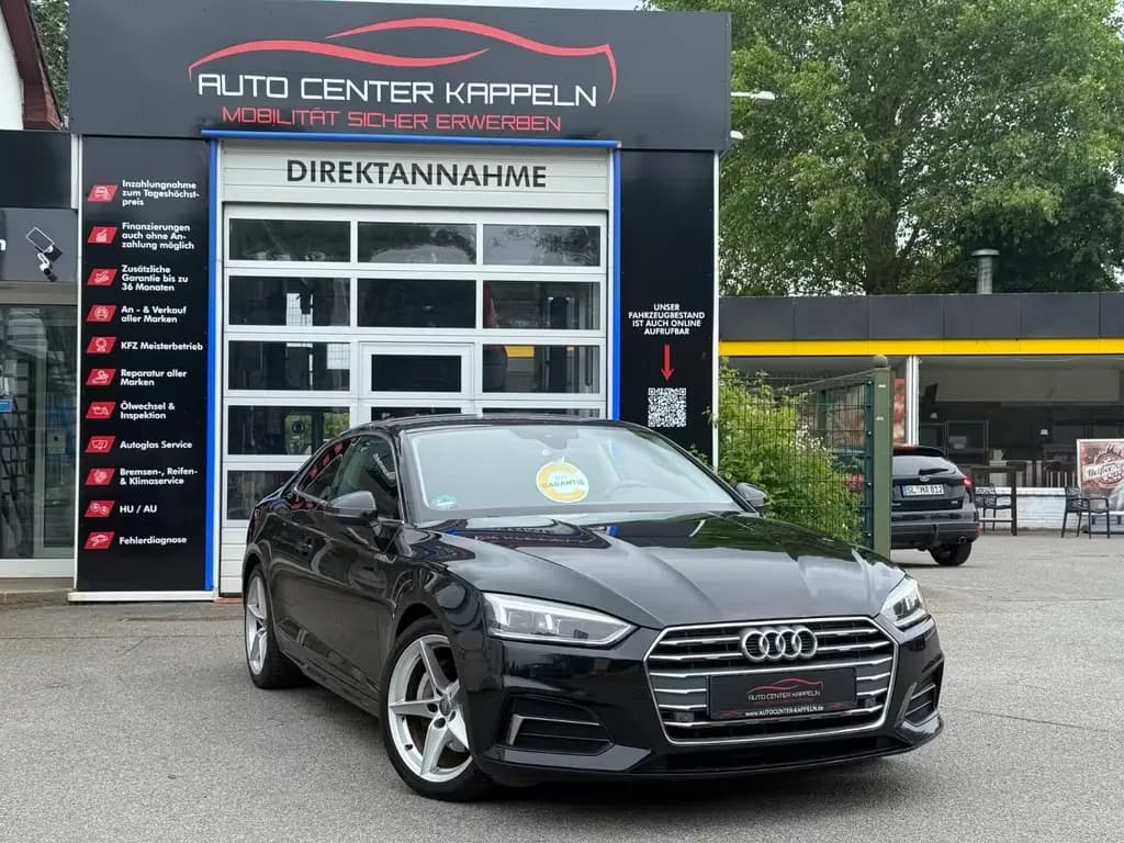 Main__Slider__Photo:Audi A5 2.0 TDI Coupe Sport (NAVI-LED-Keyless-CarPlay 06/2017-0