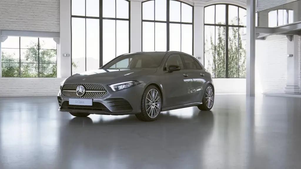 Main__Slider__Photo:Mercedes-Benz A 180 AMG+R-KAMERA+TOTWINKEL+LED+AMBIENTELICHT+ 01/2019-0